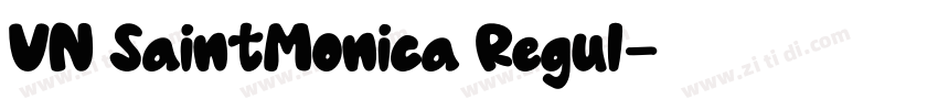 VN SaintMonica Regul字体转换 VN SaintMonica Regul字体转换